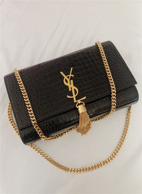 dark beige ysl clutch|YSL monogram clutch.